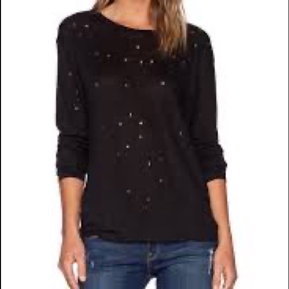 Iro Black Marvina Tee size L - Picture 6 of 12